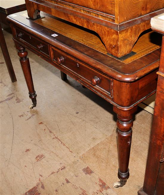 Victorian mahogany writing table